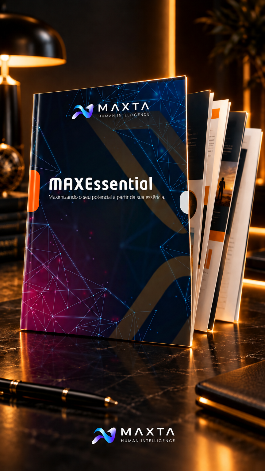 Relatório MAX Essential em ambiente executivo