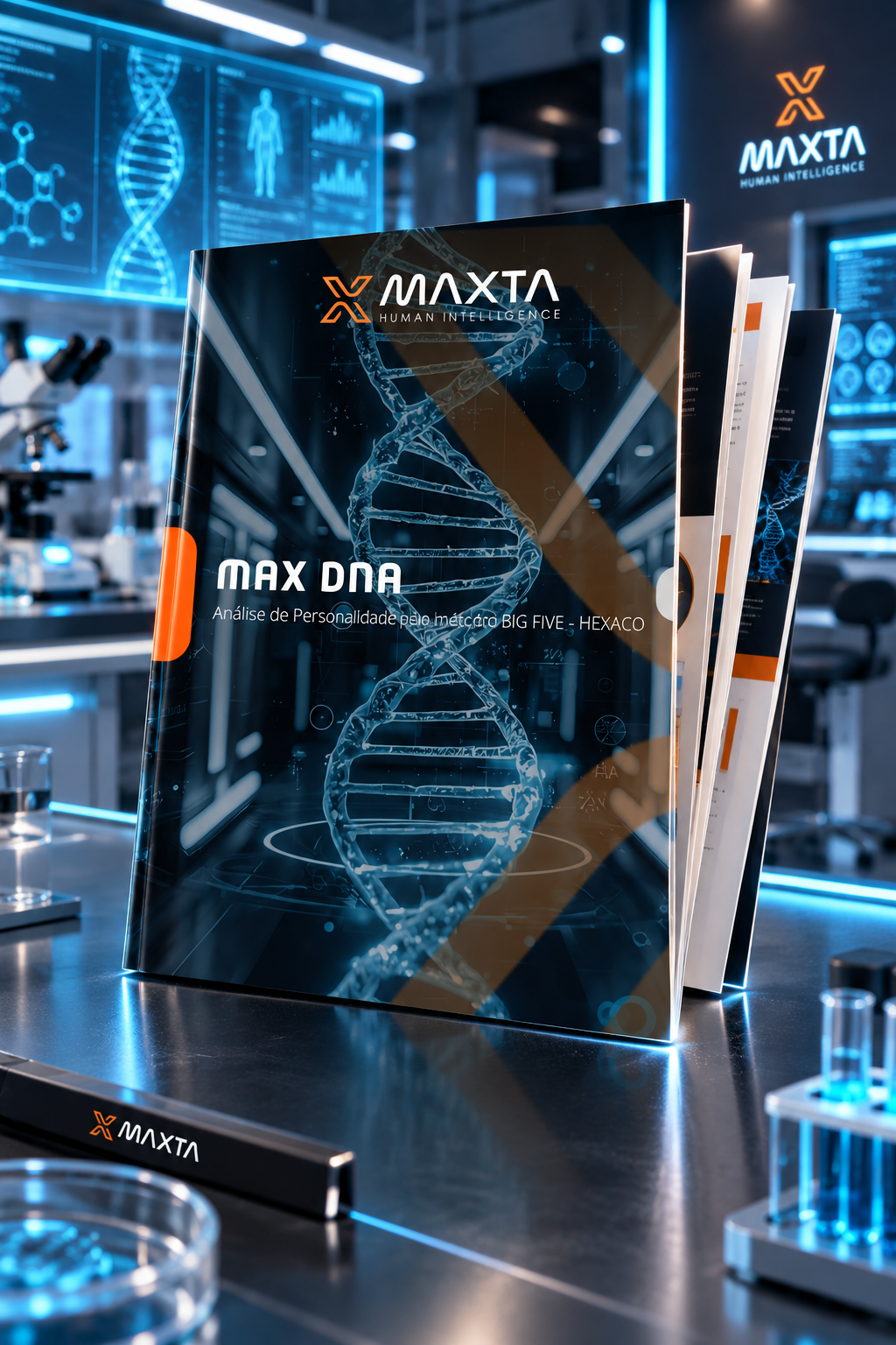 Relatório MAX DNA em laboratório tecnológico